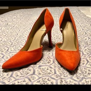 Orange Merona Pumps Size 8